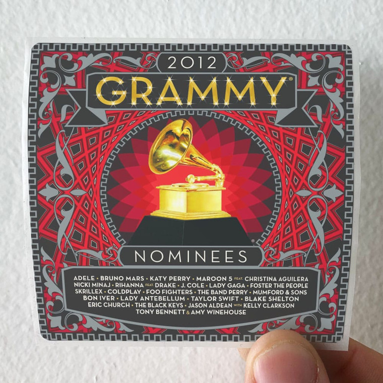 Various Artists 2012 Grammy Nominees Album Cover Sticker