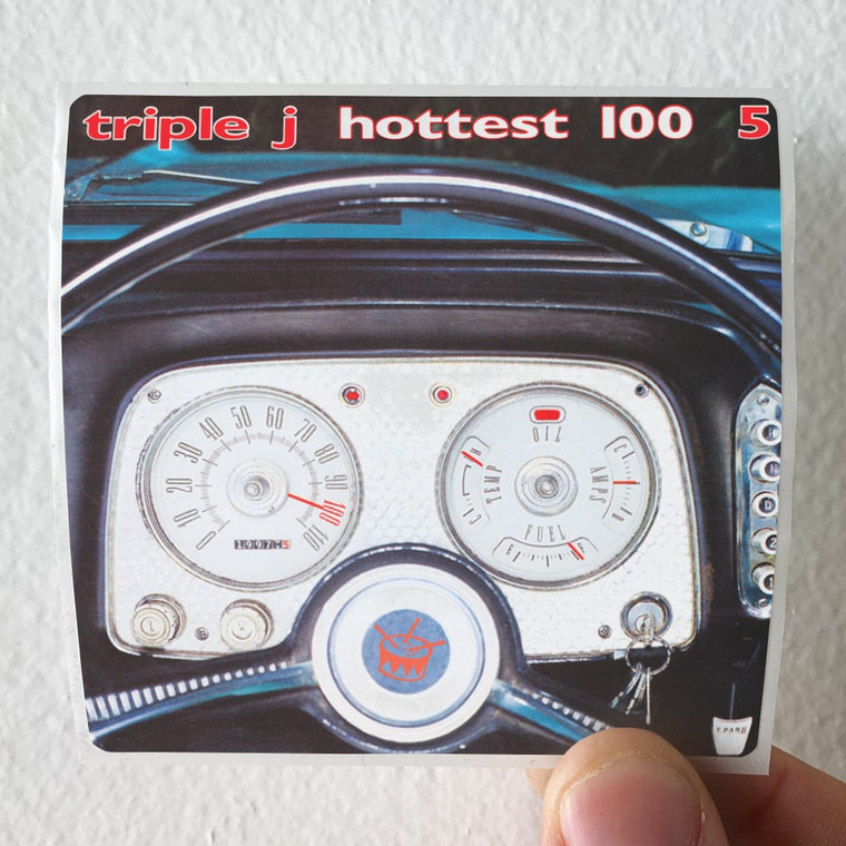 Various Artists Triple J Hottest 100 Volume 5 Album Cover Sticker