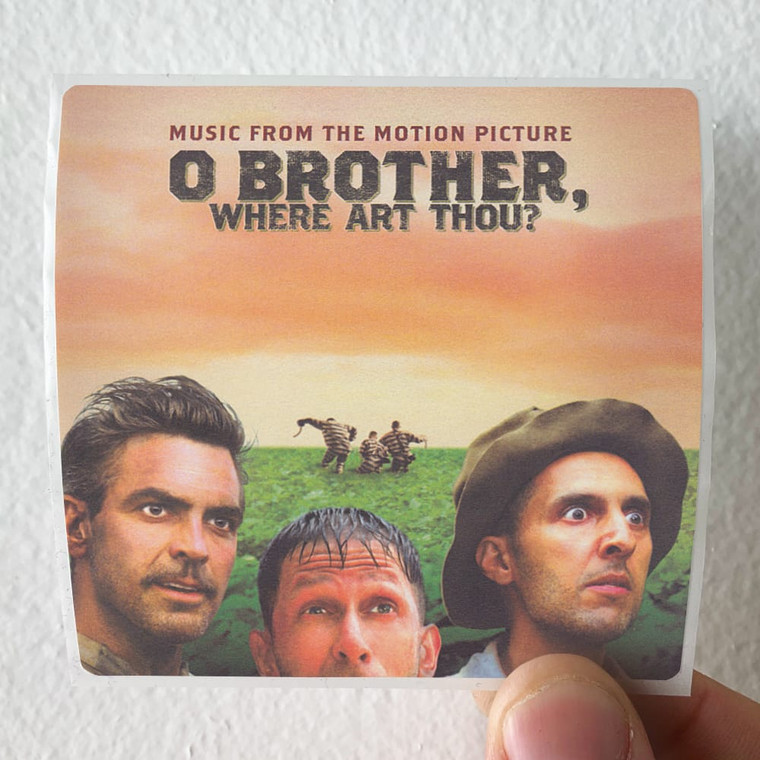 Various Artists O Brother Where Art Thou Album Cover Sticker