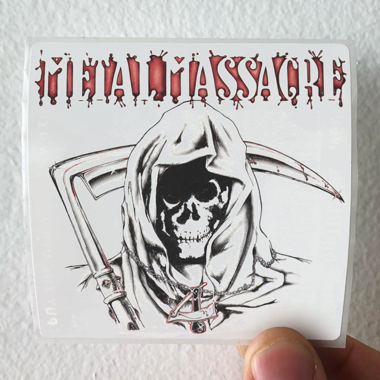 Various Artists Metal Massacre Volume 4 Album Cover Sticker