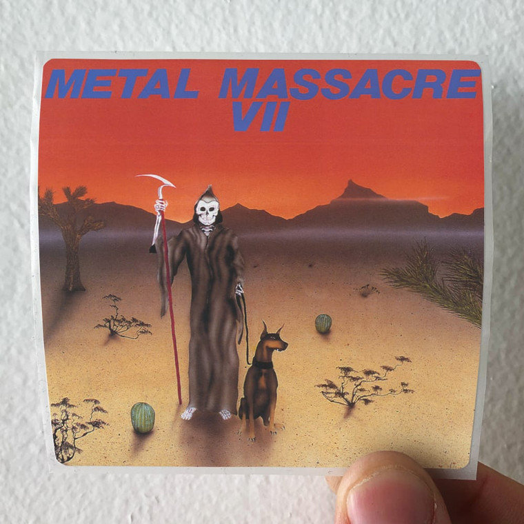 Various Artists Metal Massacre Volume 7 Album Cover Sticker