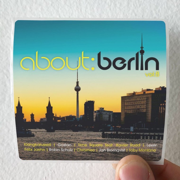 Various Artists About Berlin Vol 8 Album Cover Sticker