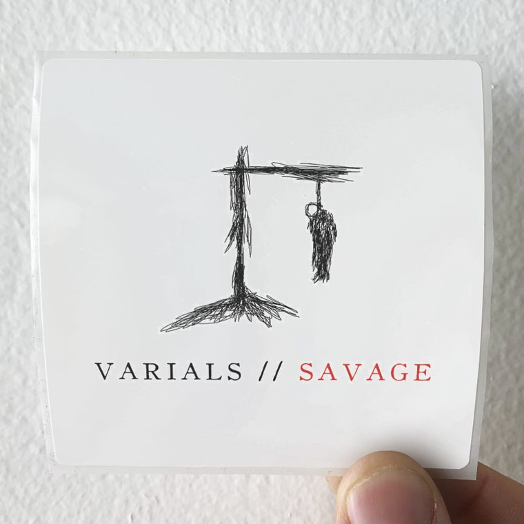 Varials Savage Album Cover Sticker