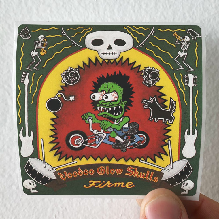 Voodoo Glow Skulls Firme 1 Album Cover Sticker