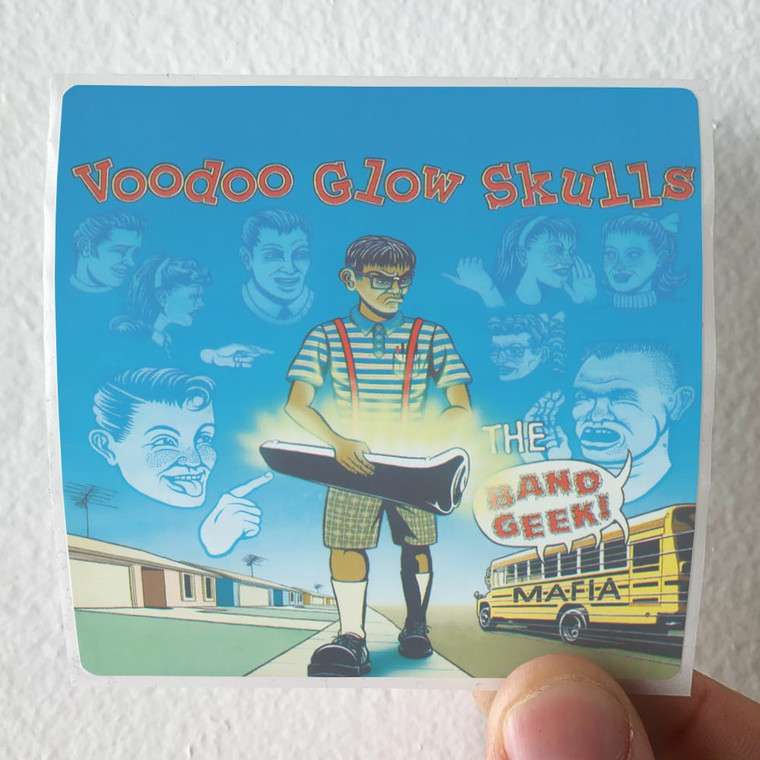 Voodoo Glow Skulls The Band Geek Mafia Album Cover Sticker
