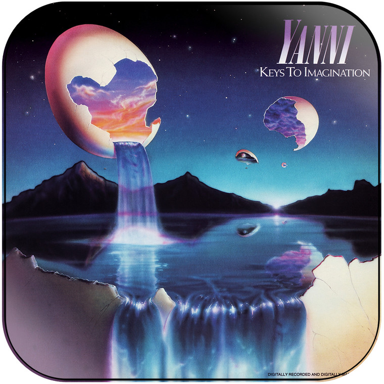 Yanni Keys To Imagination Album Cover Sticker