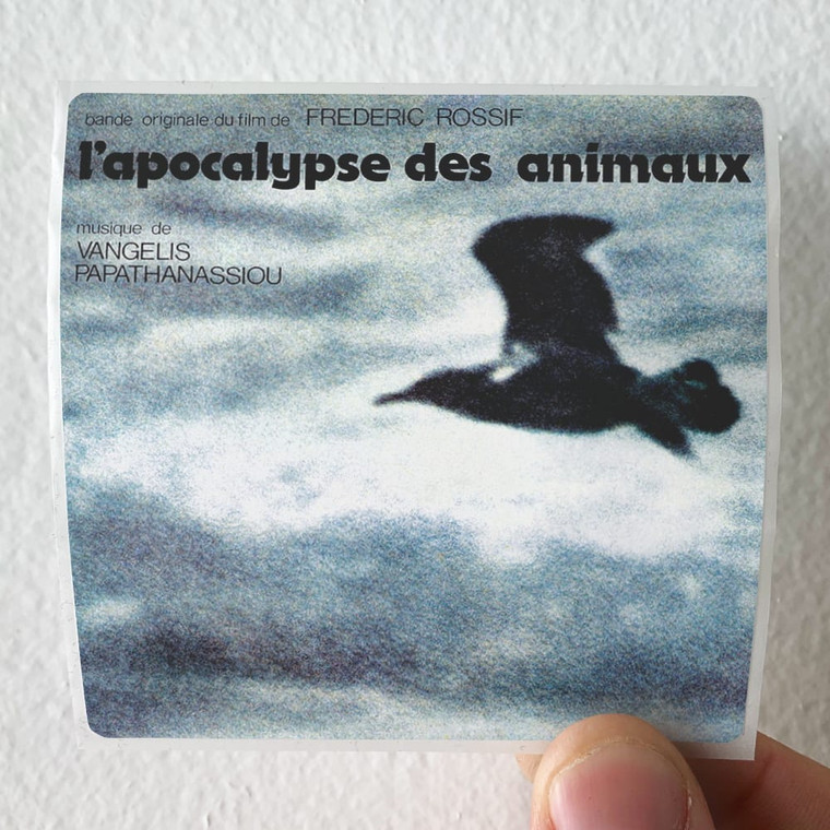 Vangelis Lapocalypse Des Animaux Album Cover Sticker