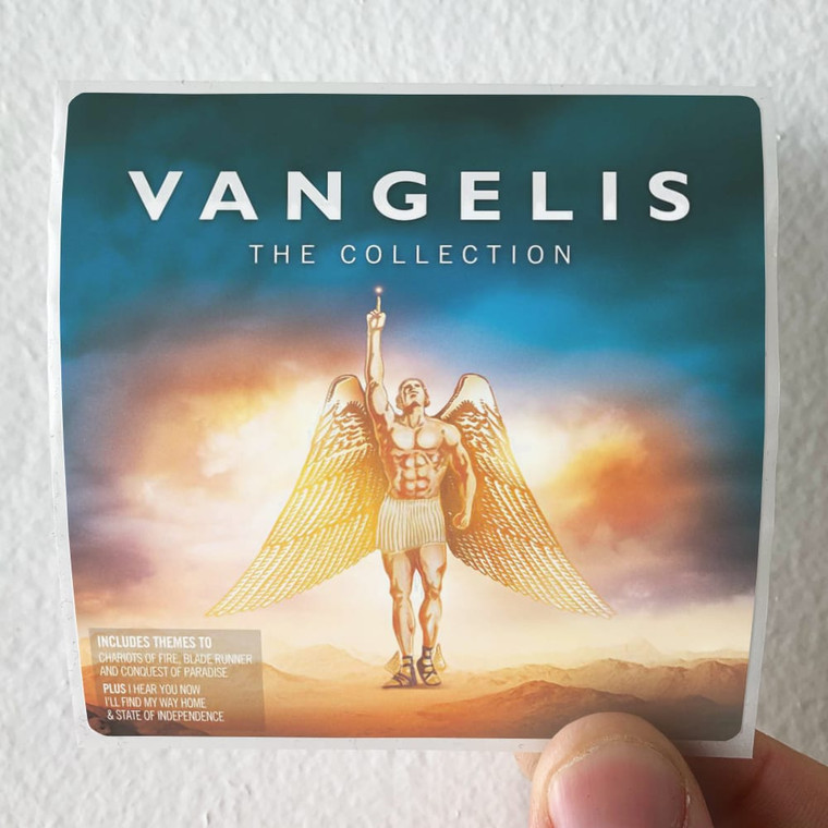 Vangelis The Collection Album Cover Sticker