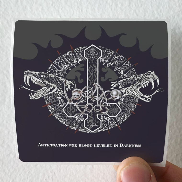 Voodoo Gods Anticipation For Blood Leveled In Darkness 1 Album Cover Sticker Voodoo Gods Anticipation For Blood Leveled In Darkness 1 Album Cover Sticker