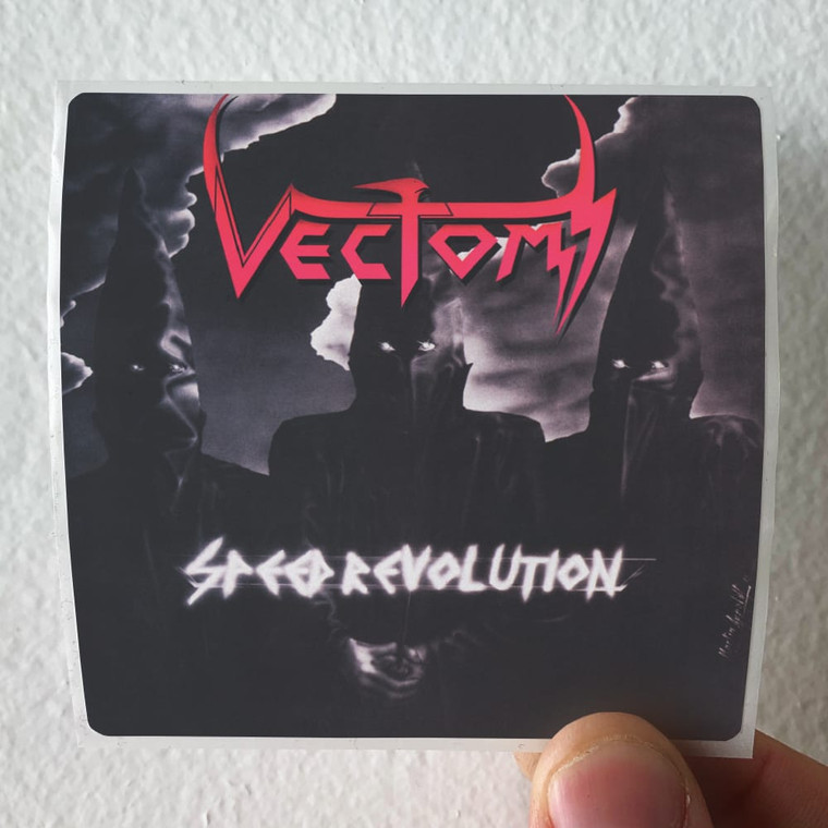 Vectom Speed Revolution Album Cover Sticker
