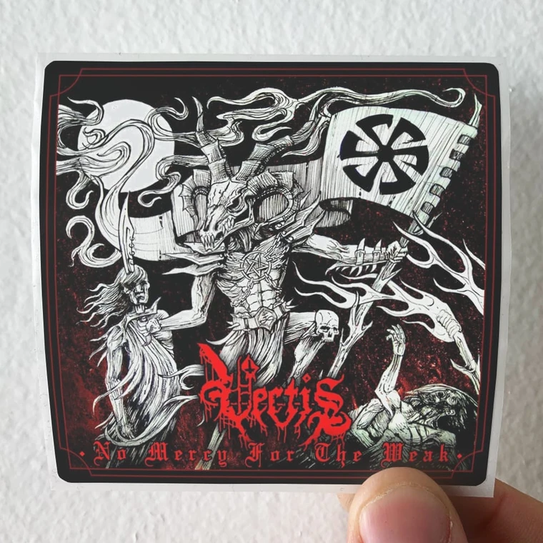 Vectis No Mercy For The Weak Album Cover Sticker