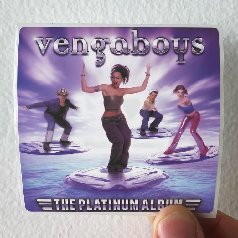 Vengaboys The Platinum Album Album Cover Sticker