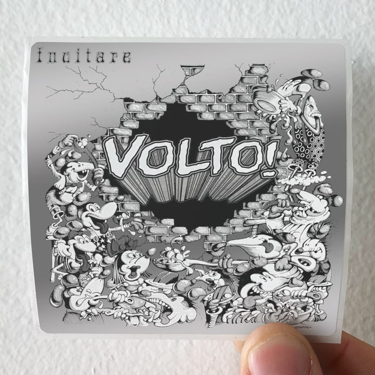 Volto Incitare Album Cover Sticker