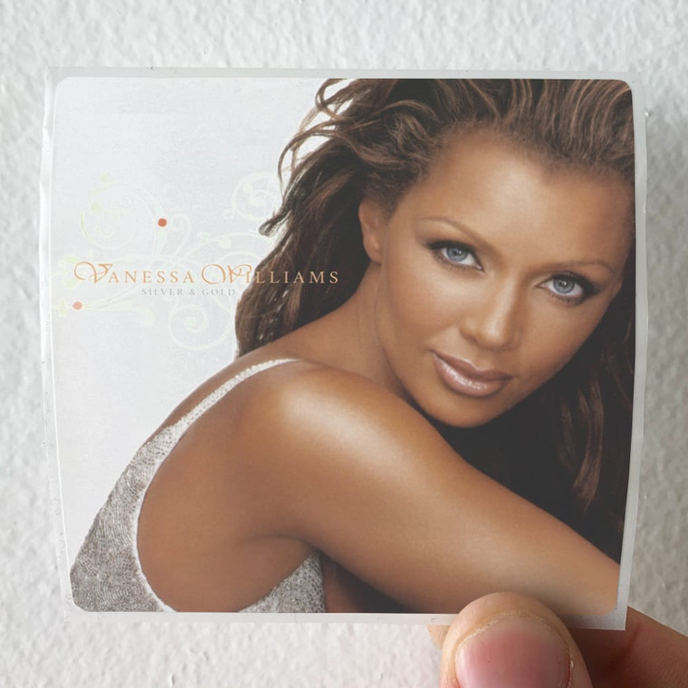 Vanessa Williams Silver Gold Album Cover Sticker