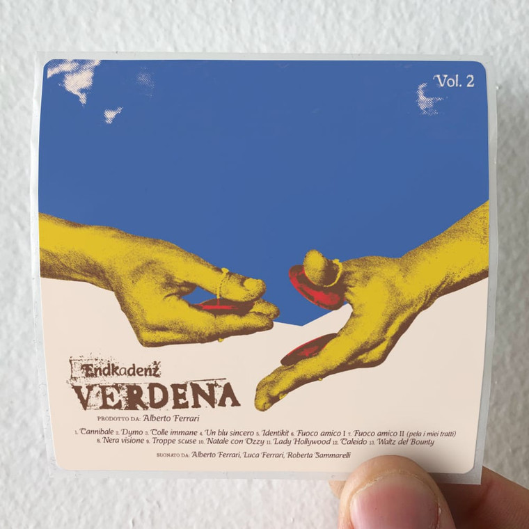 Verdena Endkadenz Volume 2 Album Cover Sticker