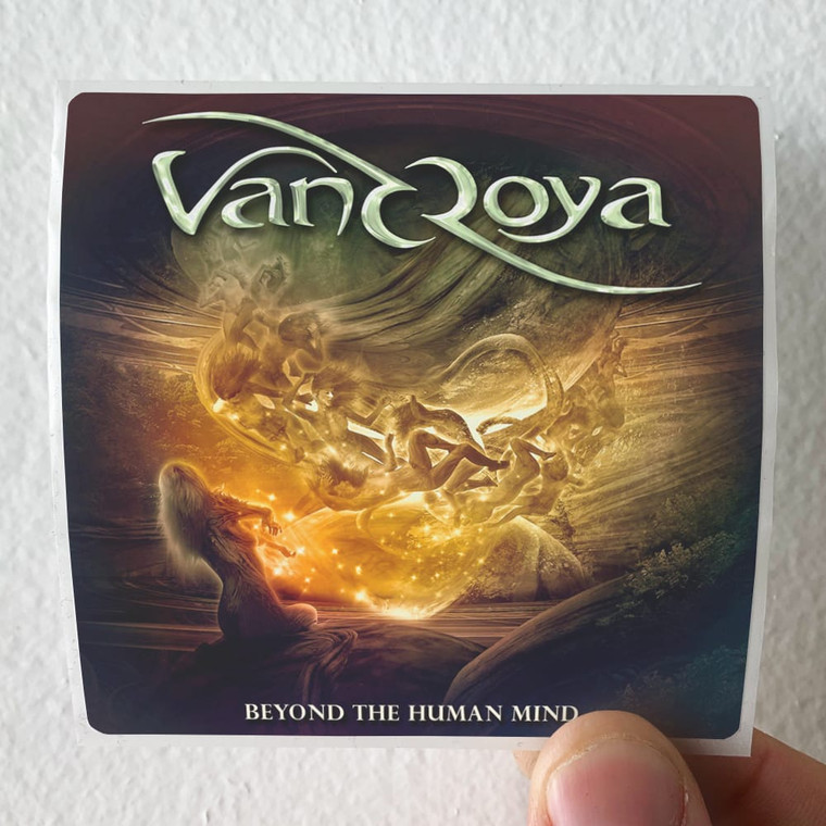 Vandroya Beyond The Human Mind Album Cover Sticker