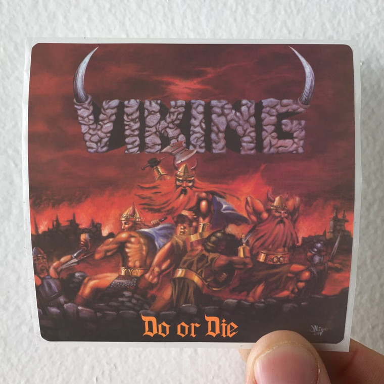 Viking Do Or Die Album Cover Sticker