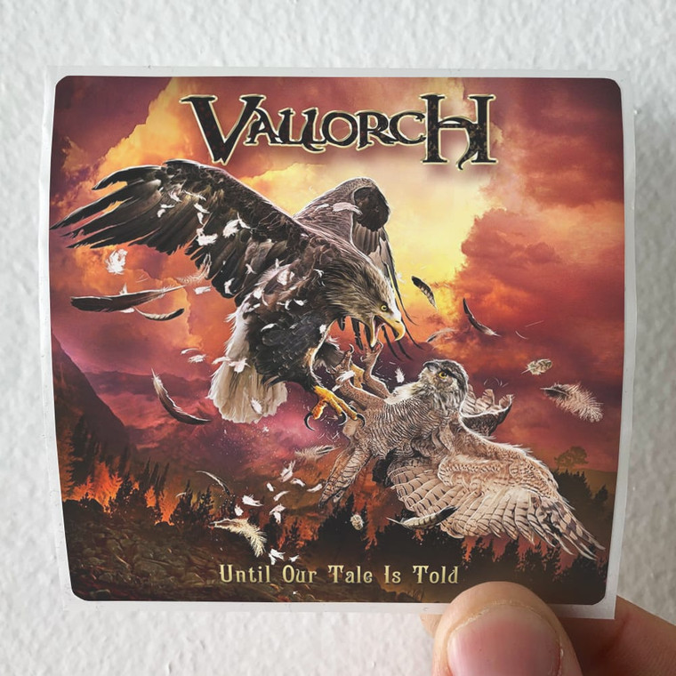 Vallorch Until Our Tale Is Told Album Cover Sticker Vallorch Until Our Tale Is Told Album Cover Sticker