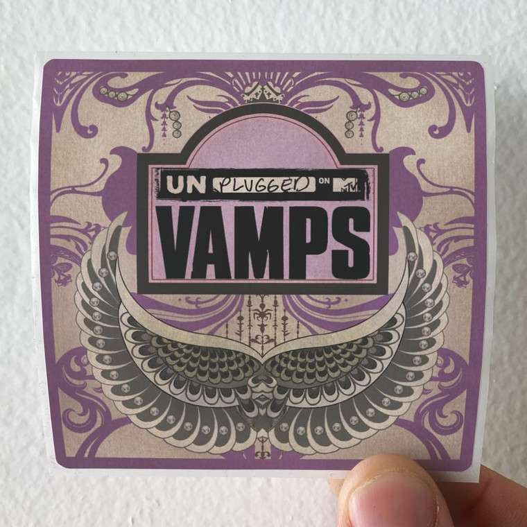 VAMPS Mtv Unplugged Vamps Album Cover Sticker