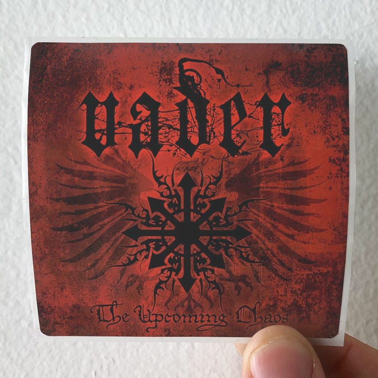 Vader The Upcoming Chaos Album Cover Sticker