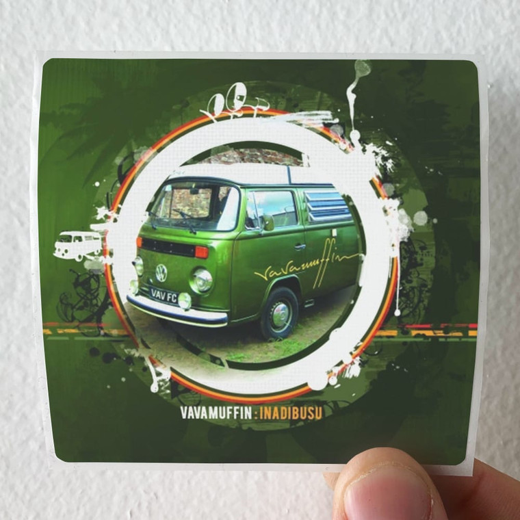Vavamuffin Inadibusu Album Cover Sticker Vavamuffin Inadibusu Album Cover Sticker