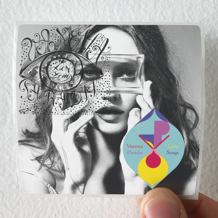 Vanessa Paradis Love Songs 1 Album Cover Sticker Vanessa Paradis Love Songs 1 Album Cover Sticker