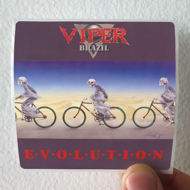 Viper Evolution Album Cover Sticker