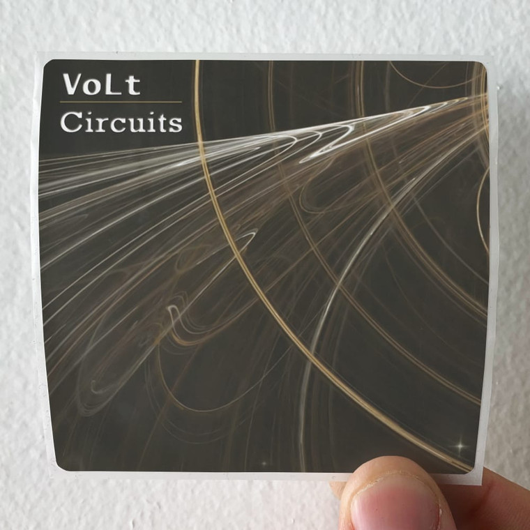 Volt Circuits Album Cover Sticker