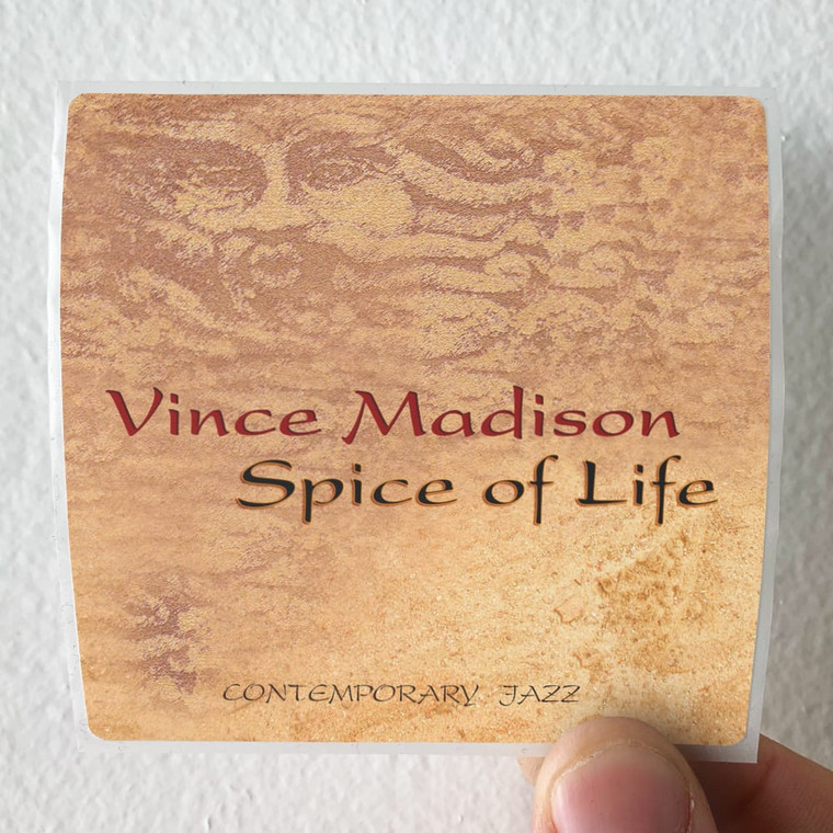 Vince Madison Spice Of Life Album Cover Sticker
