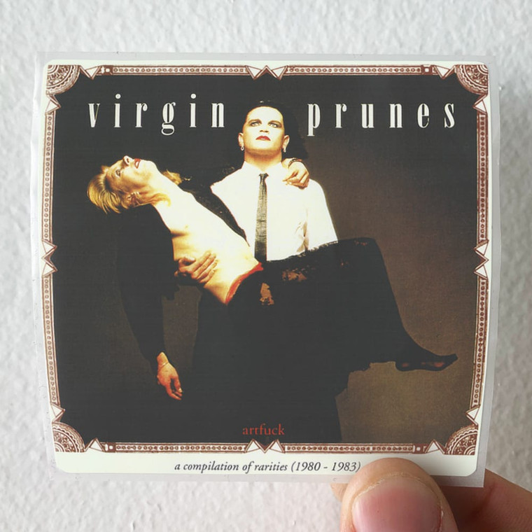Virgin Prunes Artfuck Album Cover Sticker