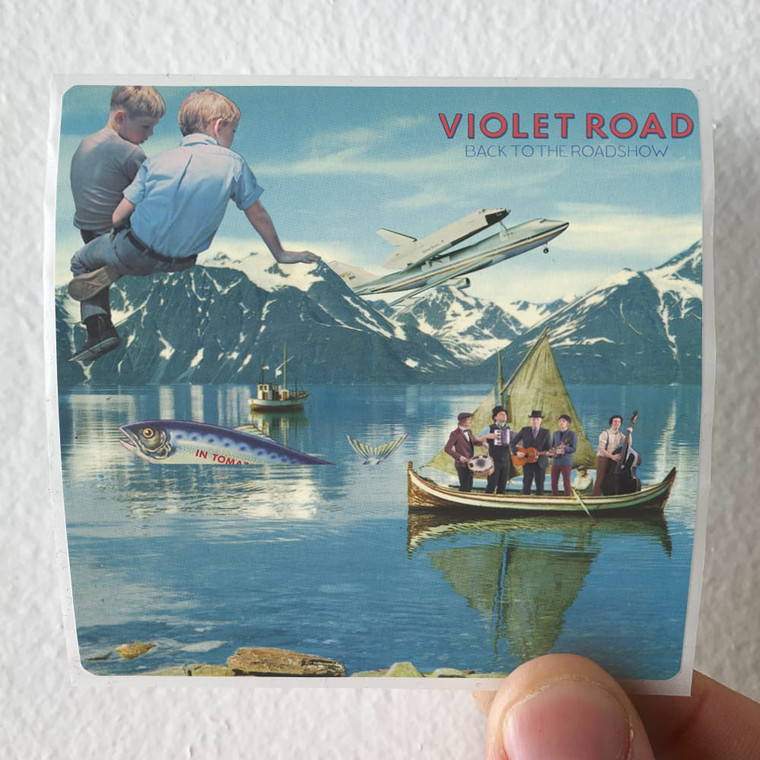 Violet Road Back To The Roadshow Album Cover Sticker Violet Road Back To The Roadshow Album Cover Sticker