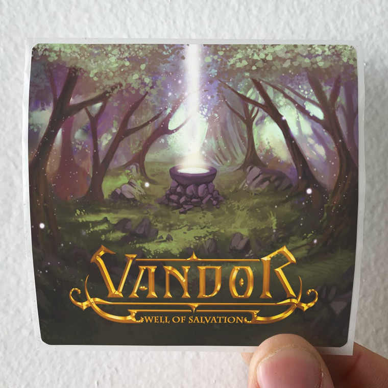 Vandor Well Of Salvation Album Cover Sticker Vandor Well Of Salvation Album Cover Sticker