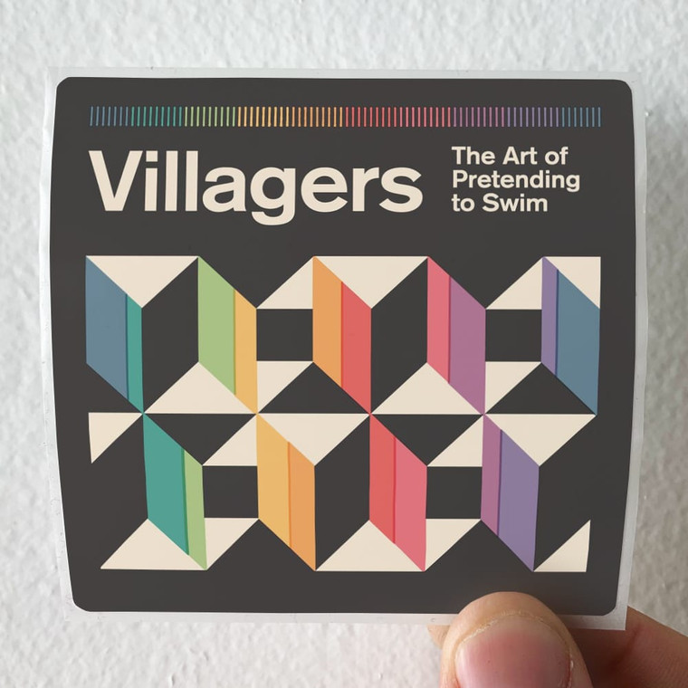 Villagers The Art Of Pretending To Swim Album Cover Sticker