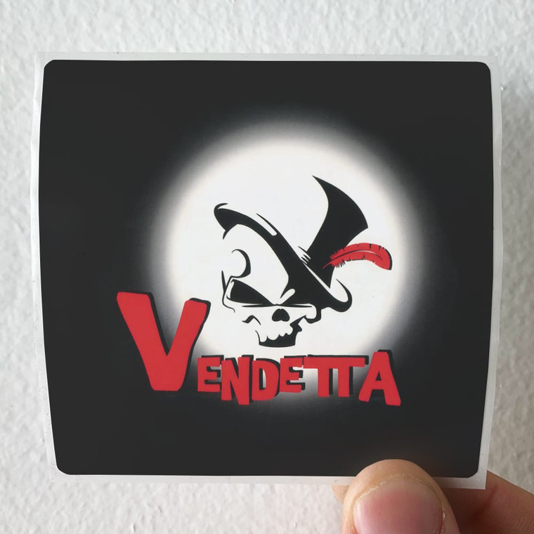 Vendetta Vendetta Album Cover Sticker