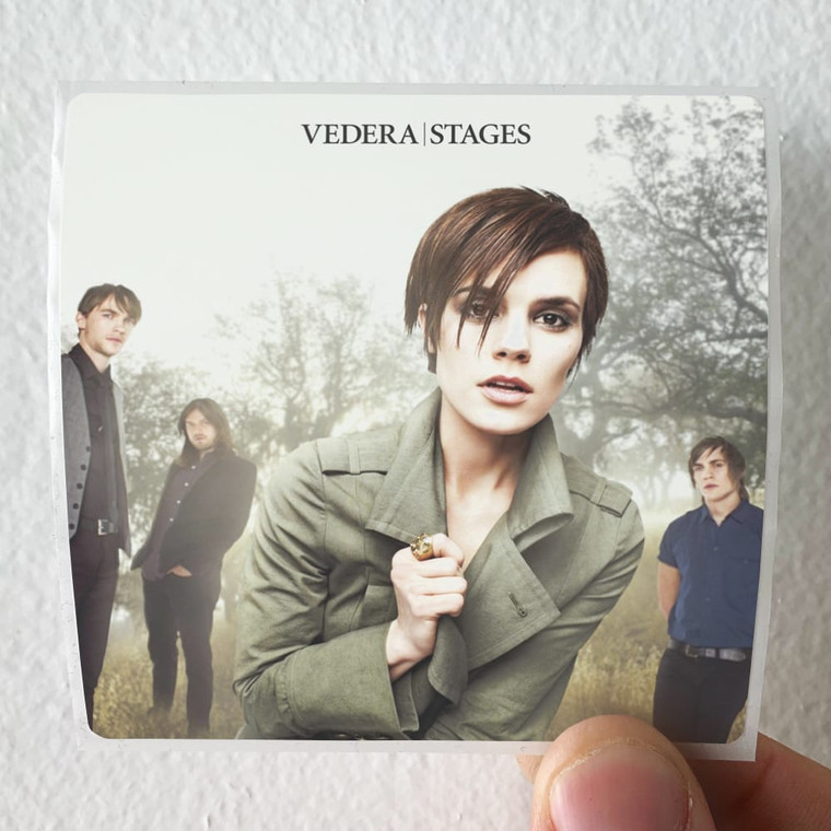 Vedera Stages Album Cover Sticker