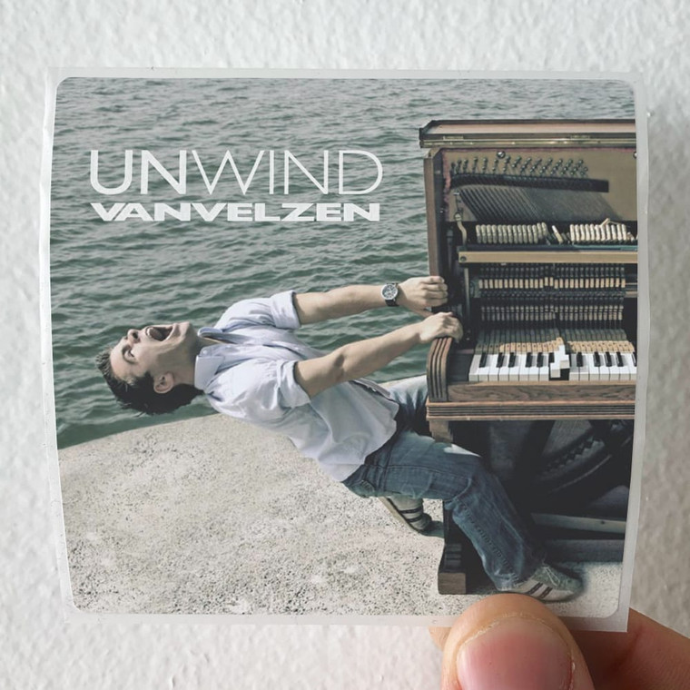 VanVelzen Unwind Album Cover Sticker