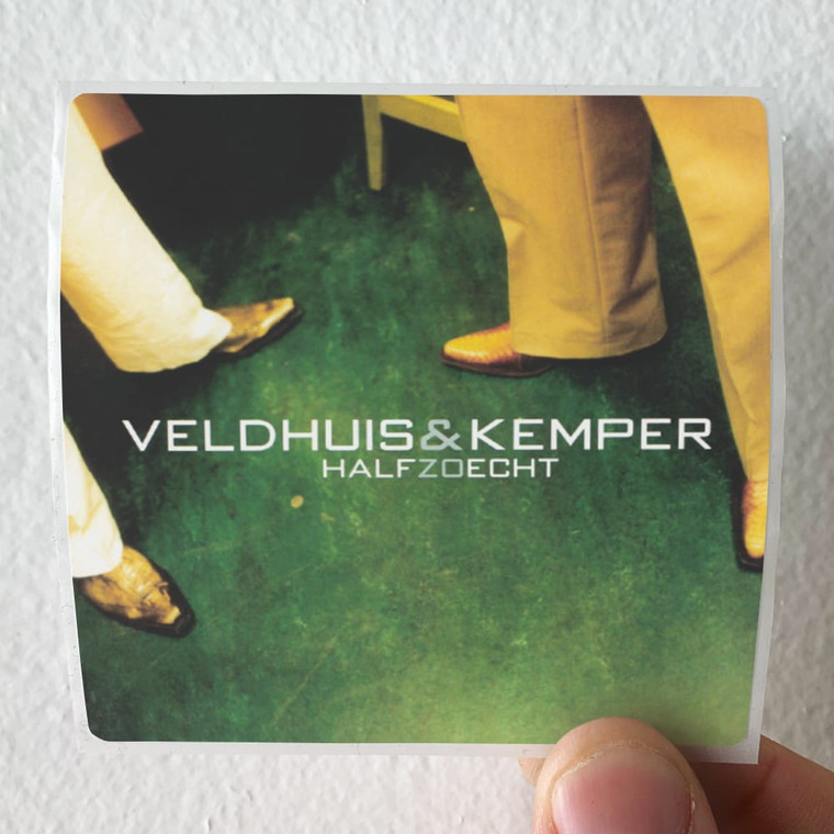 Veldhuis and Kemper Half Zo Echt Album Cover Sticker