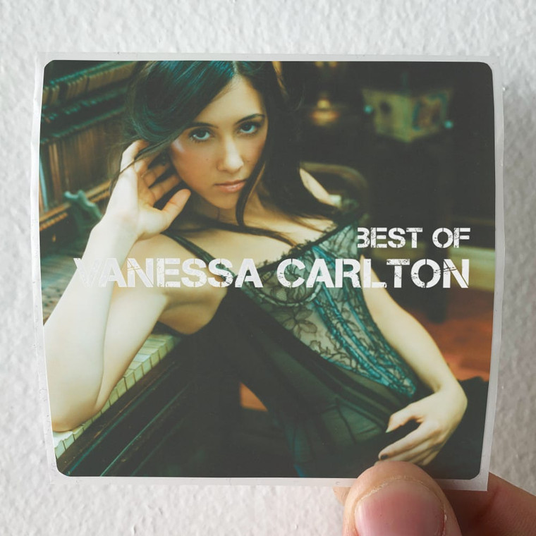 Vanessa Carlton Best Of Vanessa Carlton Album Cover Sticker