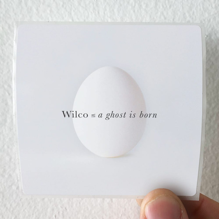 Wilco A Ghost Is Born Album Cover Sticker