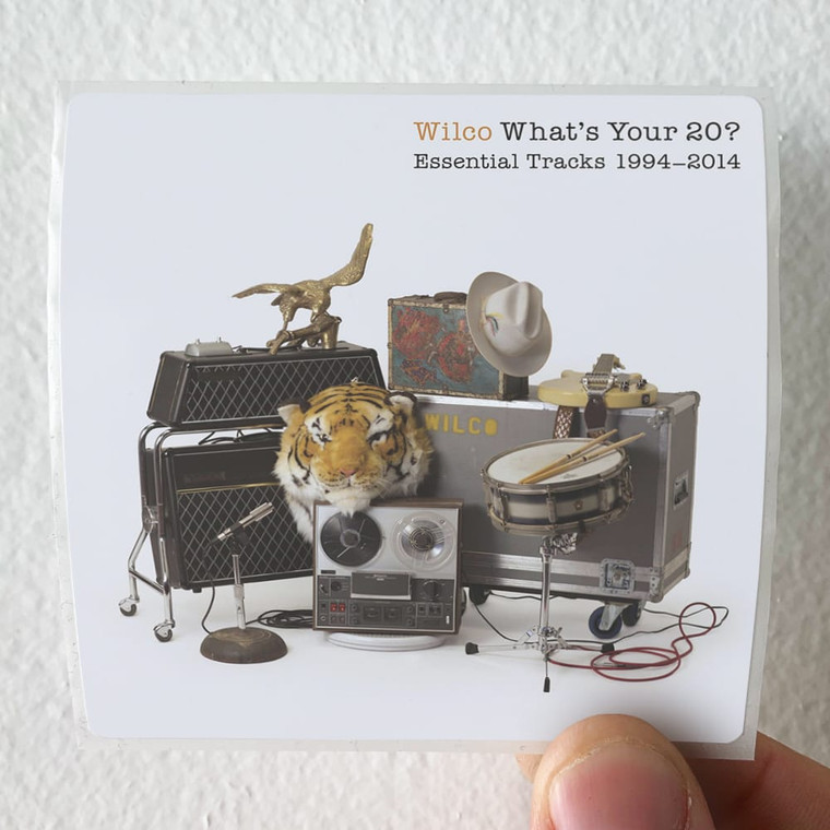 Wilco Whats Your 20 Essential Tracks 1994 2014 Album Cover Sticker