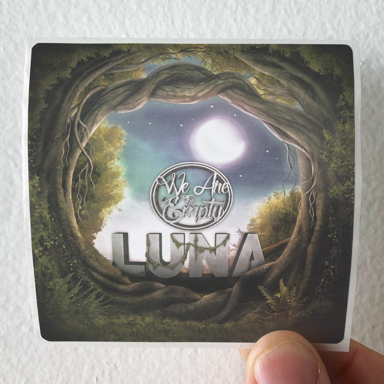 We Are the Empty Luna Album Cover Sticker