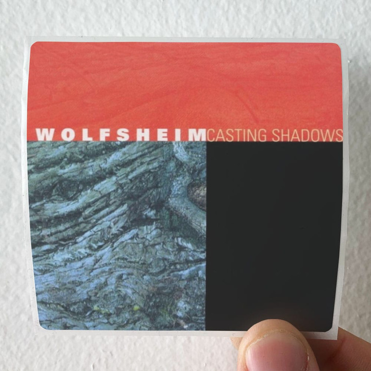 Wolfsheim Casting Shadows Album Cover Sticker