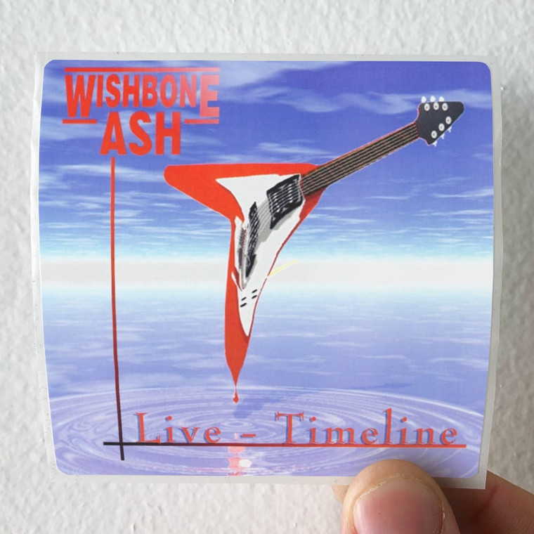 Wishbone Ash Live Timeline Album Cover Sticker