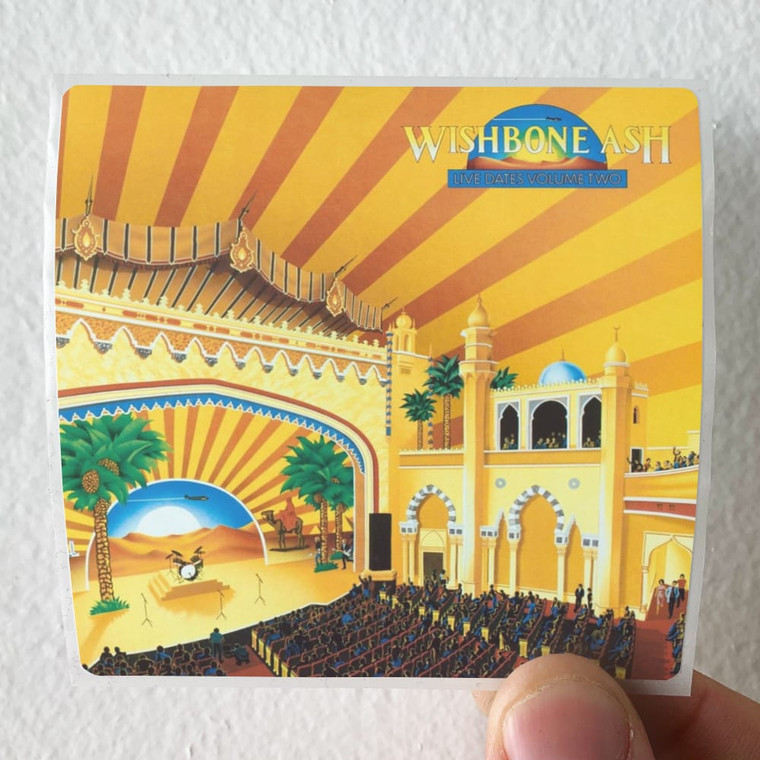 Wishbone Ash Live Dates Ii Album Cover Sticker