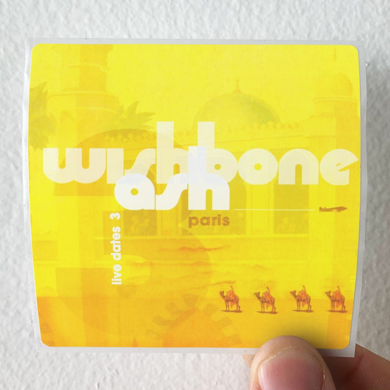 Wishbone Ash Live Dates Iii Album Cover Sticker