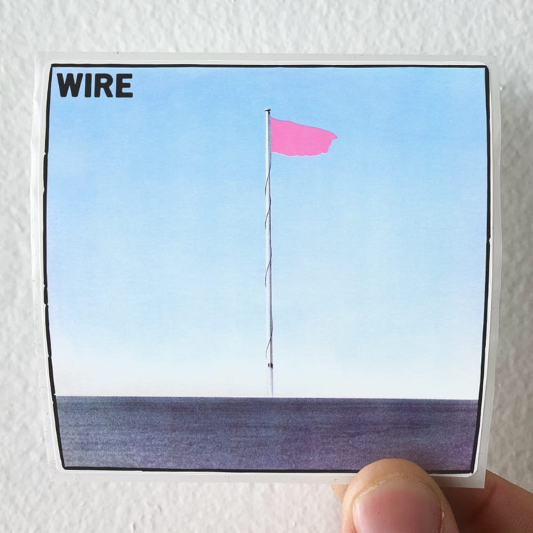 Wire Pink Flag 1 Album Cover Sticker