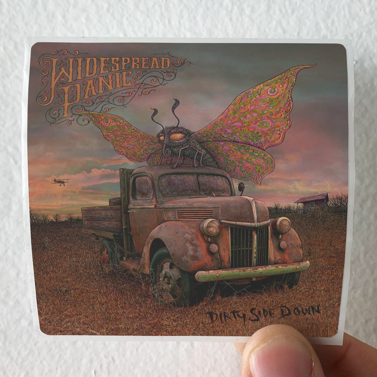Widespread Panic Dirty Side Down Album Cover Sticker