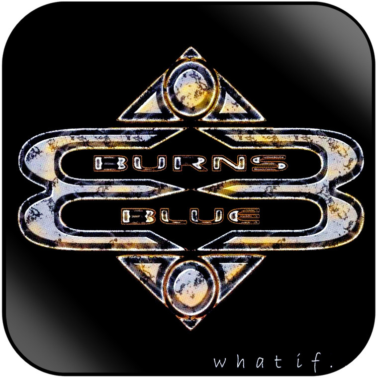 Burns Blue Fast Car Radio Edit Album Cover Sticker Album Cover Sticker