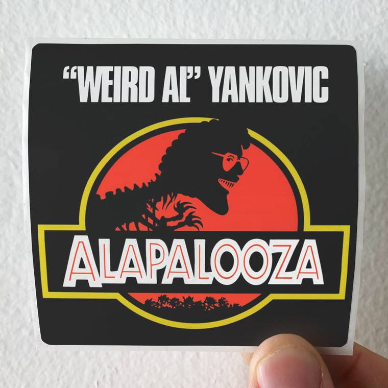 Weird Al Yankovic Alapalooza Album Cover Sticker