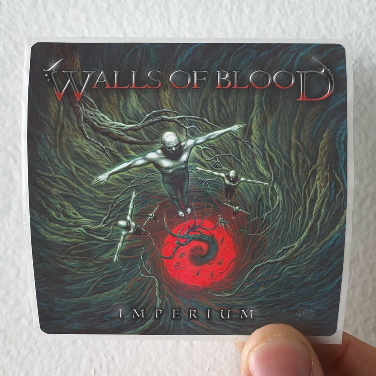 Walls Of Blood Imperium Album Cover Sticker